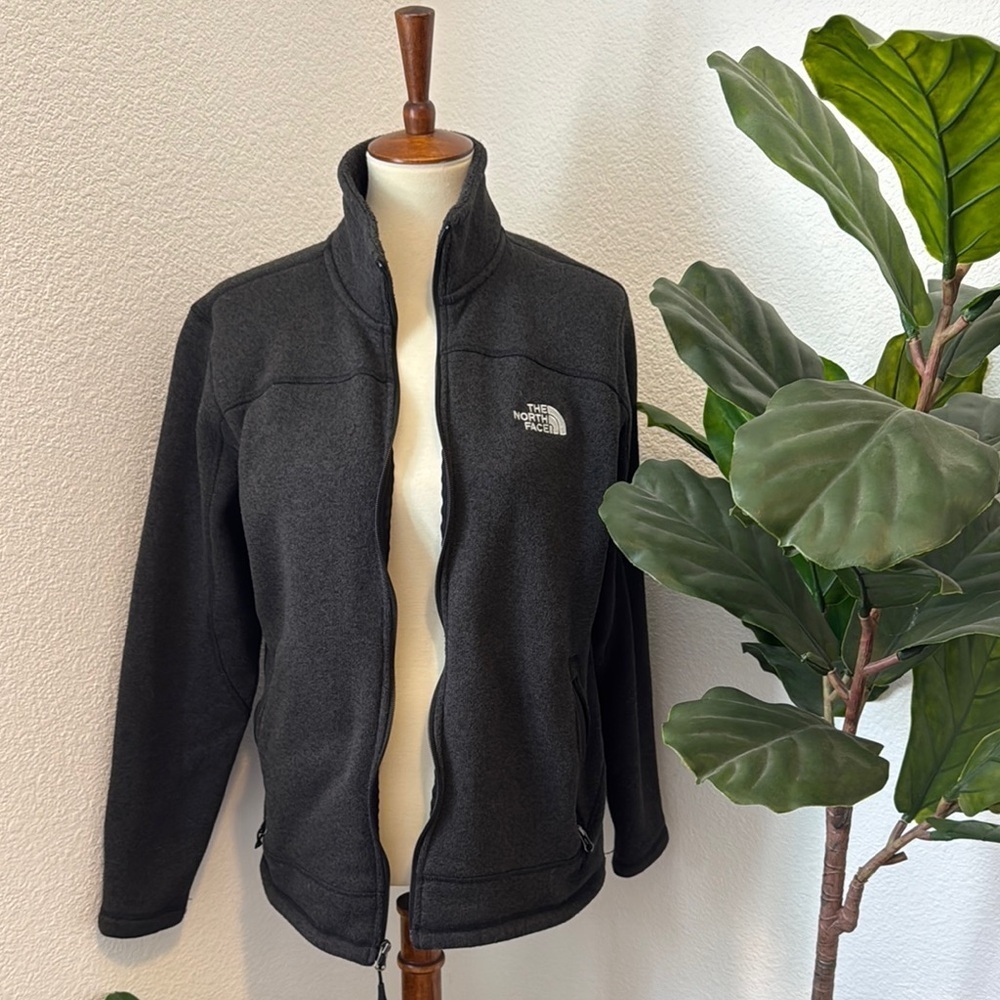 The North Face Charcoal Fleece Jacket